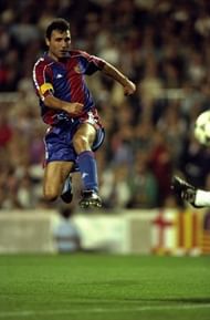 Hristo Stoichkov of Barcelona